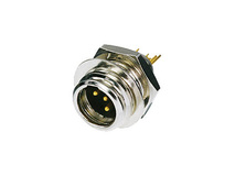 Neutrik RT4MP 4-Pole TINY XLR Male Chassis Connector