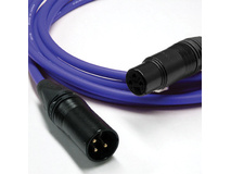 Canare L-4E6S Star Quad XLRM to XLRF Microphone Cable - 50' (Blue)