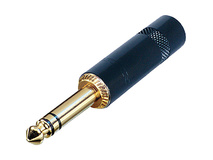 Neutrik NYS228BG 3-Pole Stereo 1/4" Plug (Black)
