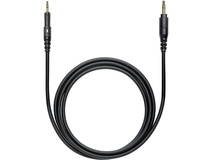 Audio-Technica HP-SC Replacement Headphone Cable with Adapter (Black, Straight)