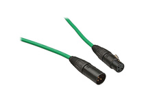 Canare L-4E6S Star Quad XLRM to XLRF Microphone Cable - 15' (Green)