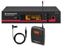 Sennheiser EW112 G3-B Omni Lapel Microphone Presenter System