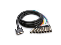 Hosa DTM-807 DB25 to XLR Snake Cable 7m