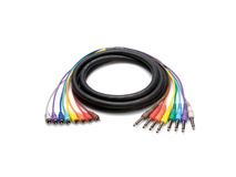 Hosa CPR-803 RCA to 1/4'' Snake Cable 3m
