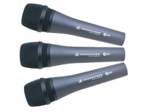 Sennheiser E835 Dynamic Vocal Microphone (Set of 3)