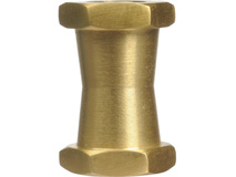 Impact Short Double Female Stud for Super Clamps with 1/4"-20 & 3/8" Threads