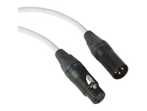 Kopul Premium Performance 3000 Series XLR M to XLR F Microphone Cable - 15' (4.6 m), White