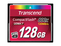 Transcend 128GB 800x CompactFlash Memory Card UDMA