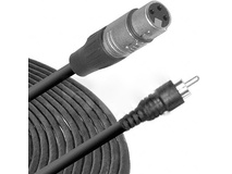 Hosa XRF-110 XLR Female to RCA Male Audio Interconnect Cable - 10'