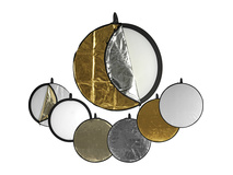 Impact 5-in-1 Collapsible Circular Reflector Disc - 42"