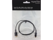 Sanho HyperThin Mini HDMI to Micro HDMI Cable - 2.6' (Black)
