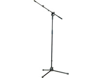 K&M Tripod Microphone Stand & Boom - Height: 37 - 65" (93.98 - 165.10cm) (Black)