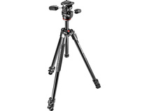 Manfrotto MK290XTA3-3W  290 Xtra Aluminum Tripod with 804 3-Way Pan/Tilt Head