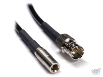 Canare L-2.5CHD 3G HD/SDI Cable with 1.0/2.3 DIN to BNC Female Connectors (1.5')