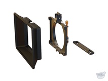 Bright Tangerine Misfit Atom Clamp-On Matte Box with Anti Reflective Tilt Bracket