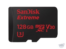SanDisk 128GB Extreme UHS-I microSDXC Memory Card (U3/Class 10)
