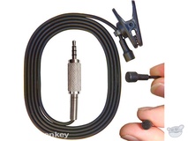 Micronic iPhone Clip-On Lapel Lavalier Condenser Microphone (Cardioid/4m)