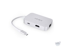 MiniX NEO USB-C Multiport Adapter with HDMI (Silver)