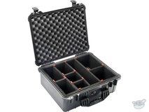 Pelican 1550TP Case with TrekPak Divider System (Black)