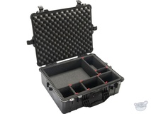 Pelican 1600TP Case with TrekPak Divider System (Black)