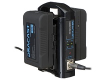 Dracast Dual Charger with Two 90Wh V-Mount Batteries