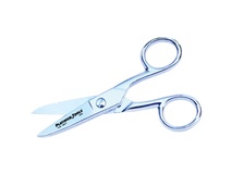 Platinum Tools 10517C 5" Scissor-Run Electrician's Scissors (Clamshell Packaging)