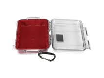 Pelican 1040 Micro Case (Red/Clear)