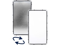 Lastolite 3.6 x 6.6' SkyLite Rapid Fabric Reflector (Silver/White)