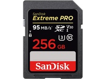 SanDisk 256GB Extreme PRO UHS-I SDXC Memory Card (V30)