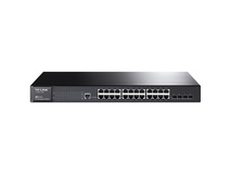 TP-Link T2600G-28TS JetStream 24-Port Gigabit L2 Managed Switch with 4 SFP Slots
