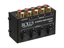 Rolls MX42 4-Channel Passive Mini Stereo Mixer