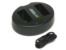 Wasabi Power Dual USB Charger for Canon LP-E17