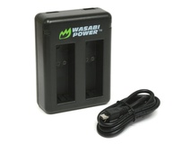 Wasabi Power Dual Charger for GoPro HERO5 & HERO6