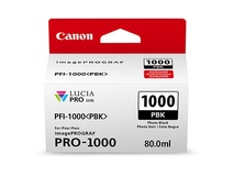 Canon PFI-1000 PBK LUCIA PRO Photo Black Ink Cartridge (80ml)