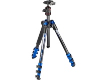 Manfrotto BeFree Color Aluminium Travel Tripod (Blue)