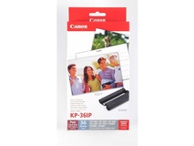 Canon KP-36IP Postcard Paper & Colour Ink Cartridges Pack
