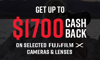 Fujifilm up to $1700 Cashback
