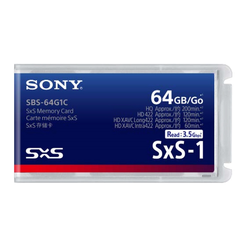Memory Cards SxS Cards
