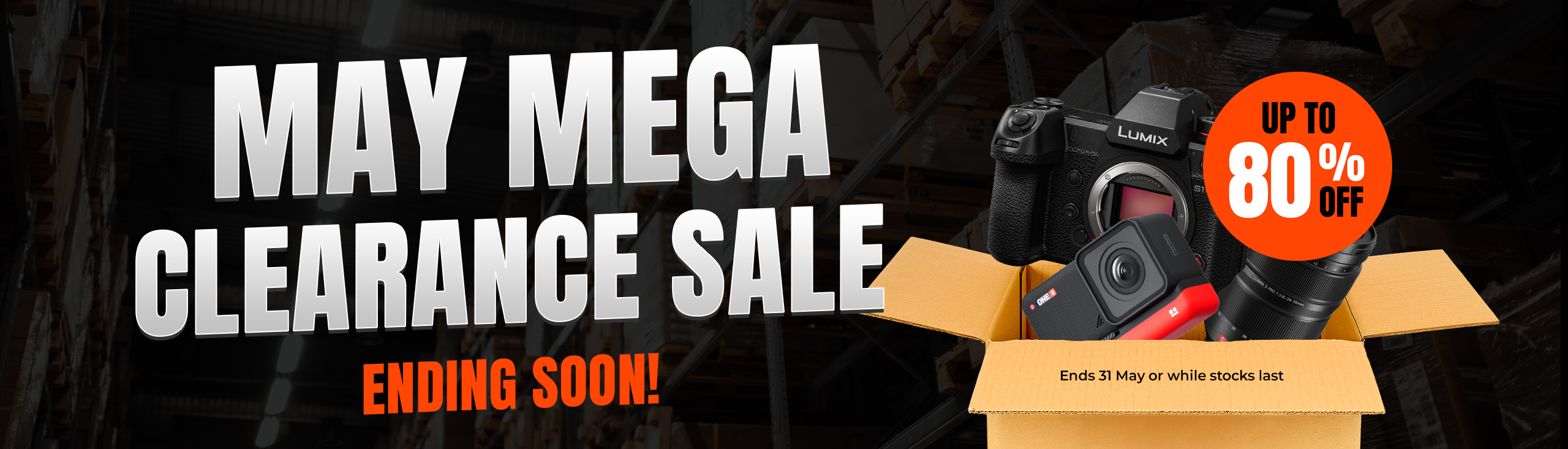 May Mega Clearance Sale