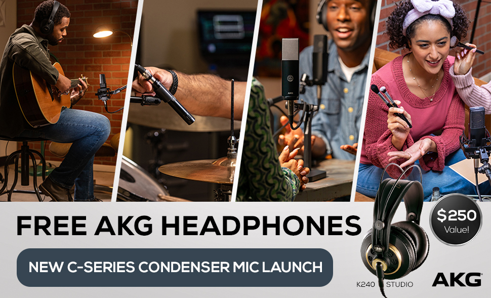 AKG C-Series Bonus Headphones