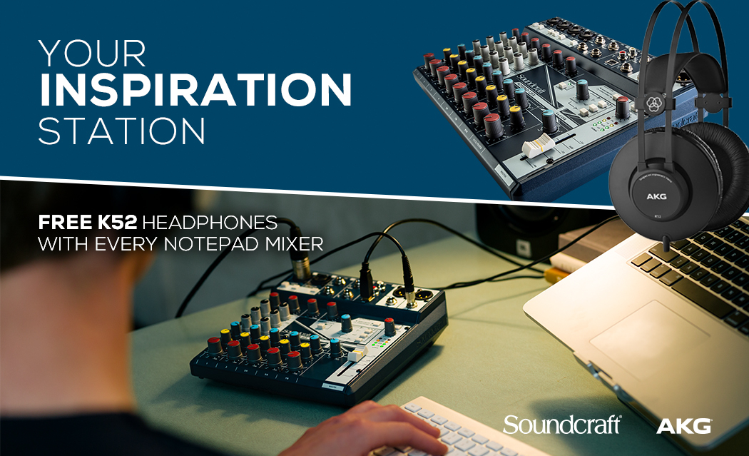 Soundcraft Notepad/AKG GWP