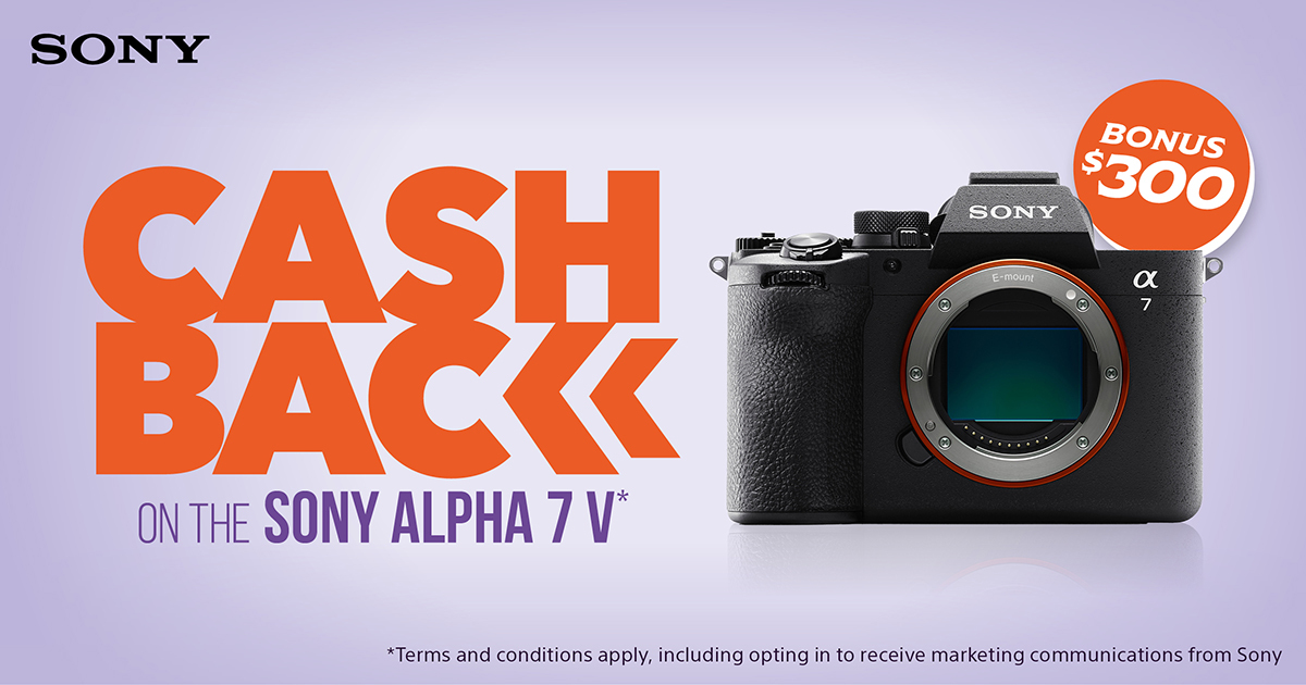 Sony A7V Cashback $300