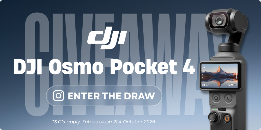 Giveaway - DJI Osmo Pocket 4!