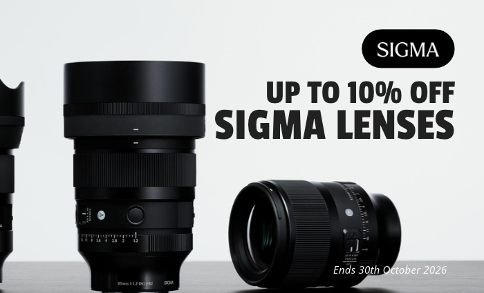 Sigma Lens Sale  - Long Weekend