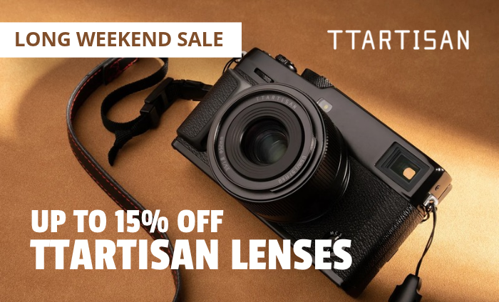 TTArtisans Long Weekend Sale