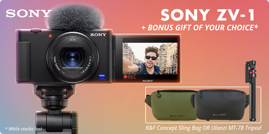 Sony ZV-1 Gift with Purchase