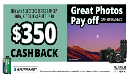 SHOP FUJIFILM CASHBACK